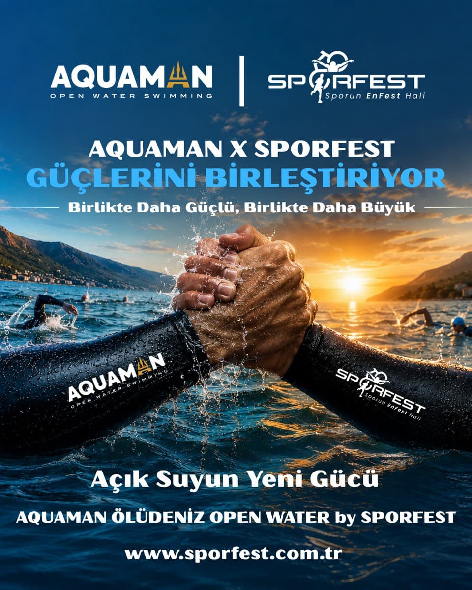 Aquaman Open Water ve SporFest Güçlerini Birleştiriyor